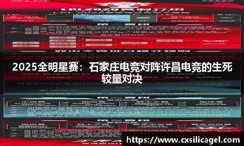 2025全明星赛：石家庄电竞对阵许昌电竞的生死较量对决